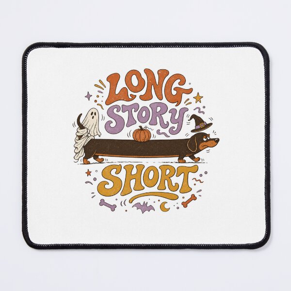 Item preview, Long Story Short Funny Dachshund Halloween designed and sold by ice-apparel.