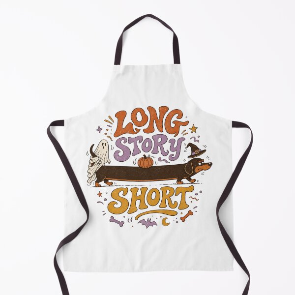Item preview, Long Story Short Funny Dachshund Halloween designed and sold by ice-apparel.