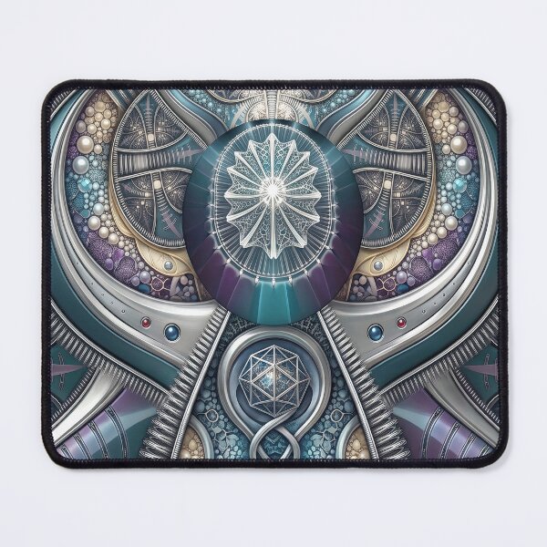 Item preview, Sacred Biomechanical Cosmic Fractal designed and sold by Frackxion.
