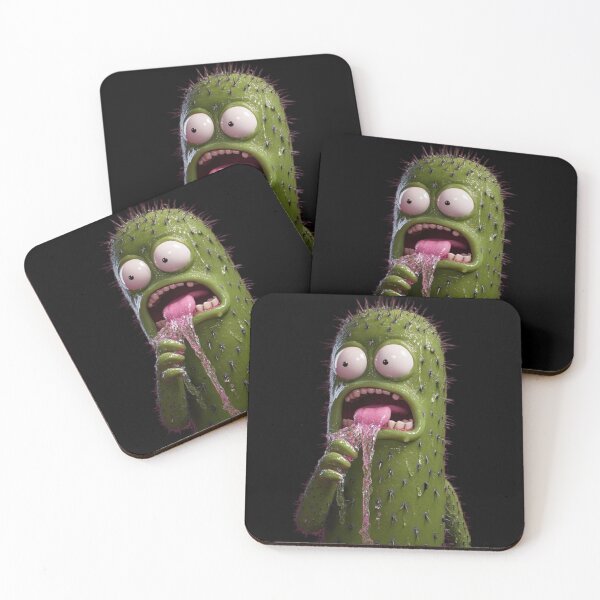 Item preview, Gross Eating Cactus Character Meme | Funny Cartoon | Drooling Design designed and sold by MakersFolly.