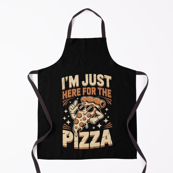 Item preview, I’M JUST HERE FOR THE PIZZA designed and sold by jkrphoto.