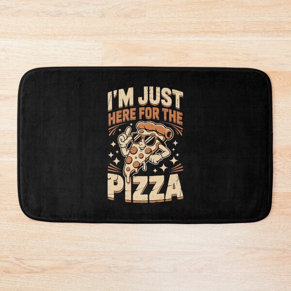 Item preview, I’M JUST HERE FOR THE PIZZA designed and sold by jkrphoto.