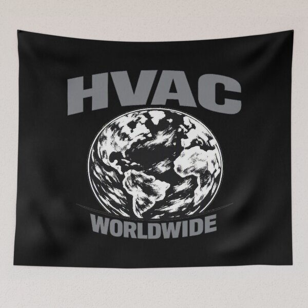Item preview, HVAC Worldwide - Global Technician Pride Emblem designed and sold by FrozenHeat97.