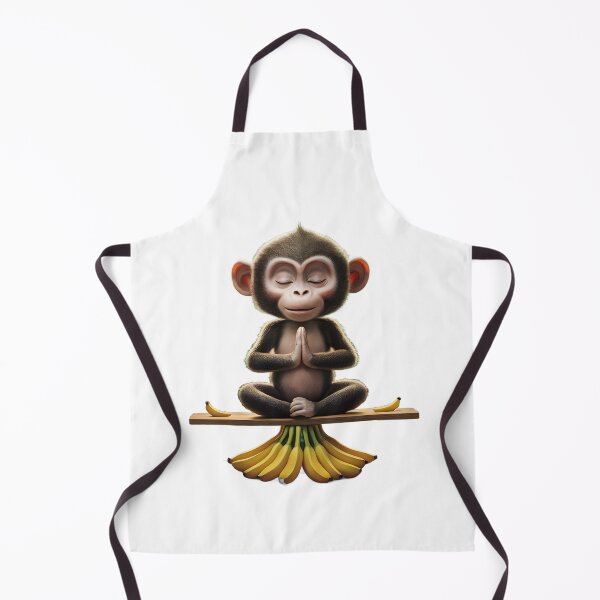 Item preview, Zen Monkey - Jungle Meditation designed and sold by ZykeArt.