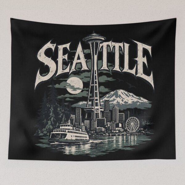 Item preview, Seattle, Washington 3 designed and sold by Manu785.