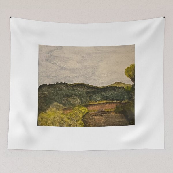 Item preview, Peeking Flint Hills Over Bluff designed and sold by BirdandaBrush.