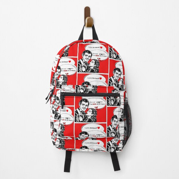 Item preview, I Love Rimbaud – Funny Literary Pun Retro Comic Design designed and sold by Avohai!.