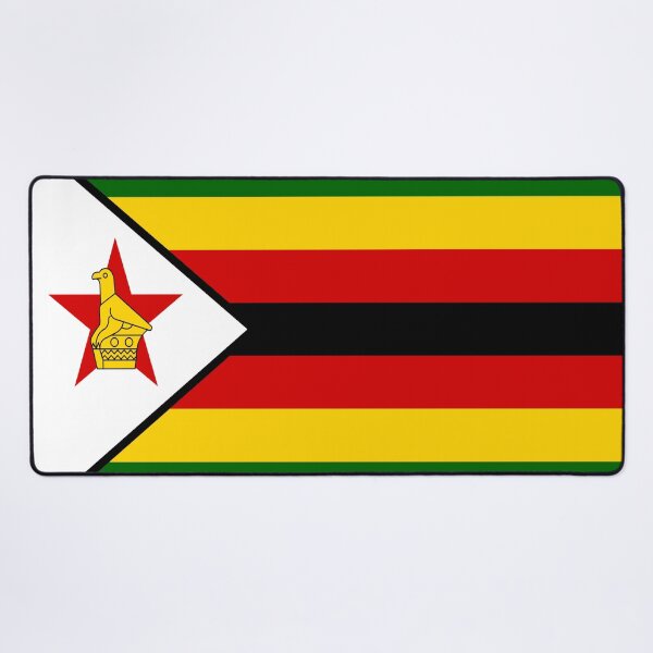 Item preview, Vintage Zimbabwe Flag - Distressed Retro Style designed and sold by youngVl.