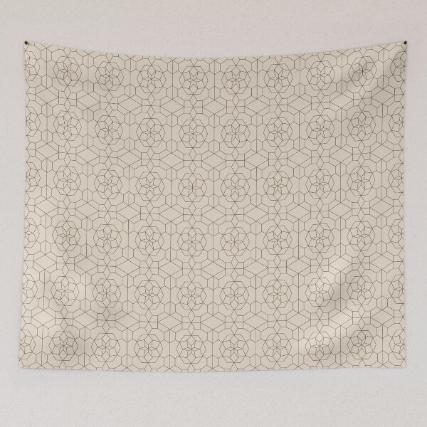 Item preview, Warm geometric pattern, editorial minimal design, luxury interior decor designed and sold by Aurum-design.