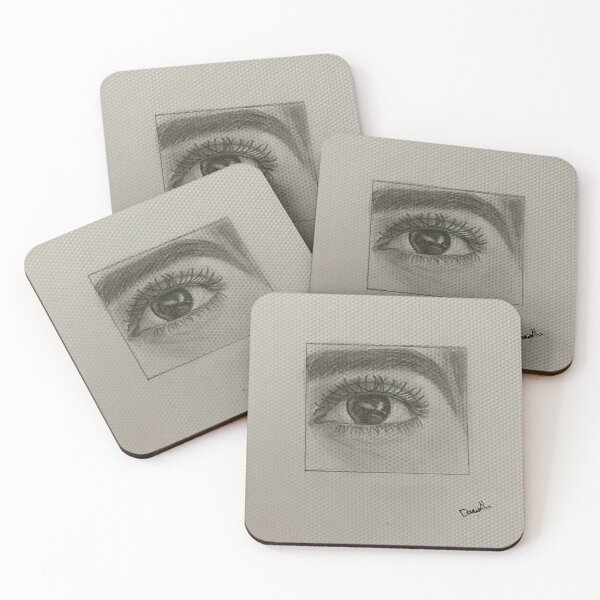Item preview, The Charcoal Glance  designed and sold by DaniaFineArt.