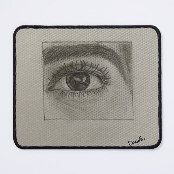 Item preview, The Charcoal Glance designed and sold by DaniaFineArt.