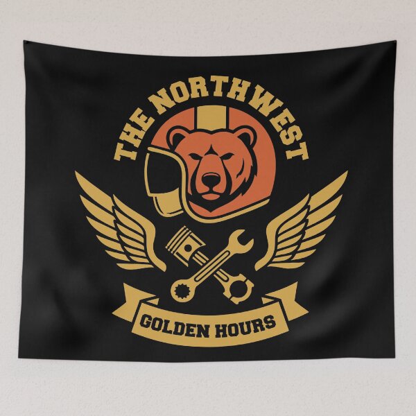 Item preview, The Northwest Bear Motorcycle Club Emblem designed and sold by bolayousri.
