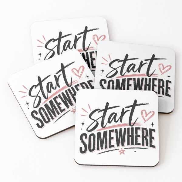 Item preview, Start Somewhere  designed and sold by SaveForMyDeposit.