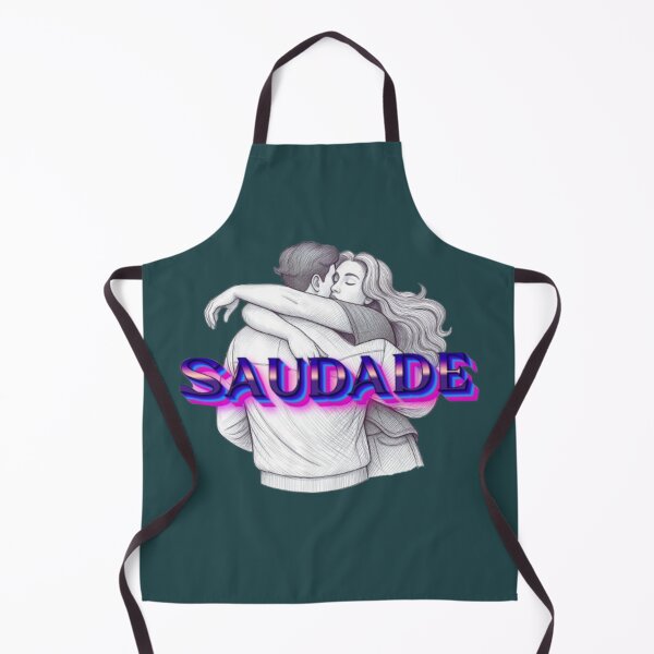Item preview, Saudade Portuguese Word Missing Someone Deeply Retro Typography Art designed and sold by Miheerala.