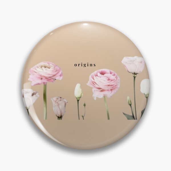 Item preview, Pink Ranunculus & Lisianthus Border - Delicate Cottagecore Floral designed and sold by ORIGINS LINES.