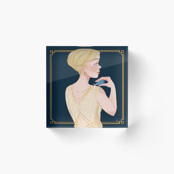 Daisy Buchanan Acrylic Block