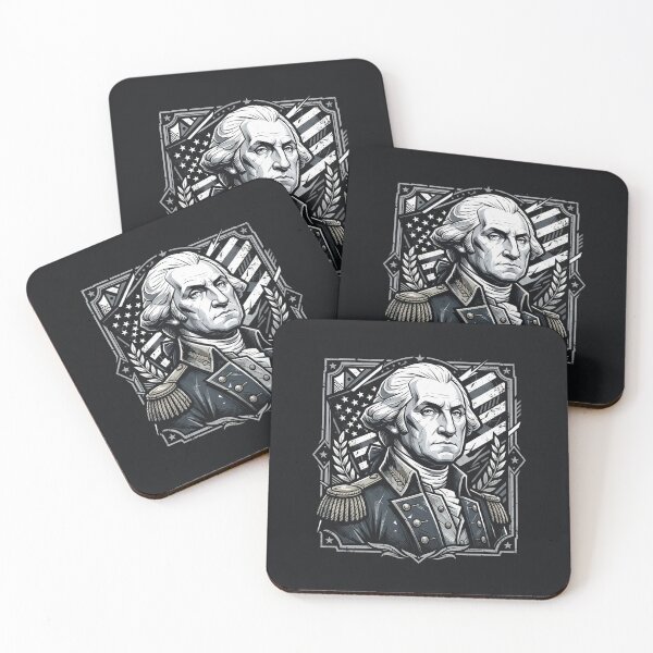 Item preview, George Washington American Patriot Military Portrait designed and sold by Owcomm.