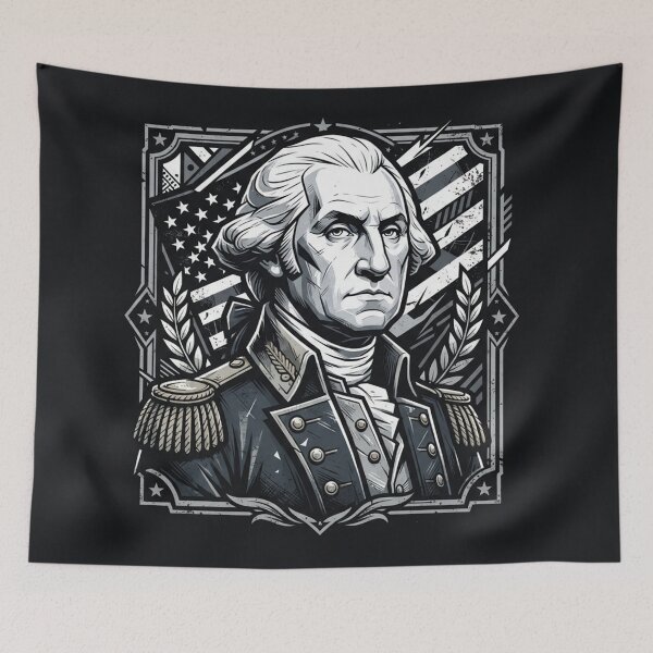 Item preview, George Washington American Patriot Military Portrait designed and sold by Owcomm.
