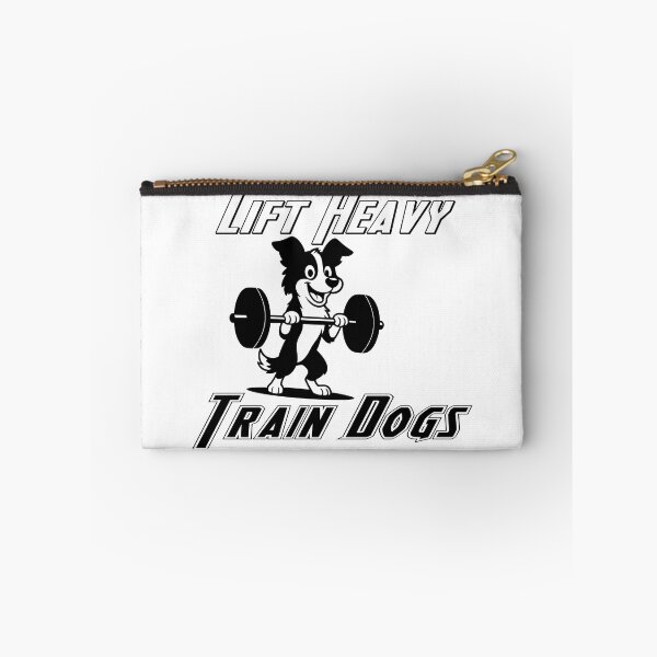 Item preview, Lift Heavy Train Dogs - Funny Weightlifting Border Collie designed and sold by Bluek9sDesign.