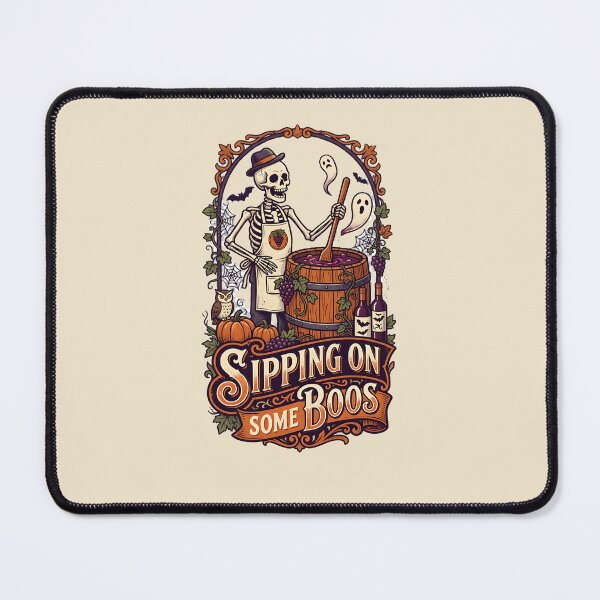 Item preview, Sipping on some Boos - Halloween for winemakers designed and sold by ParadoxParadox.