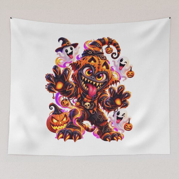 Item preview, Halloween Monster and Spooky Ghosts – Funny Scary Halloween designed and sold by ArtSpark Studio.