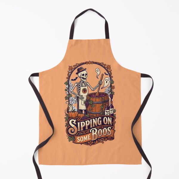 Item preview, Sipping on some Boos - Halloween for winemakers designed and sold by ParadoxParadox.