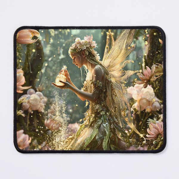 Item preview, Enchanted Fairy With Magic Dust Bottle designed and sold by Storybook Botanica.