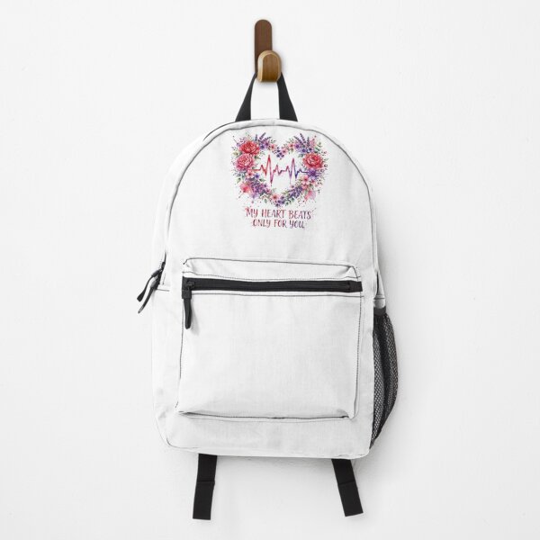 Item preview, My Heart Beats Only For You Floral Heartbeat designed and sold by Aliplus+.