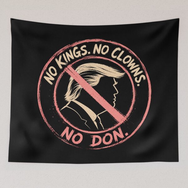 Item preview, Canadian/ US Anti-Trump Pride – No Kings No clowns designed and sold by TEEJAMBOREE.