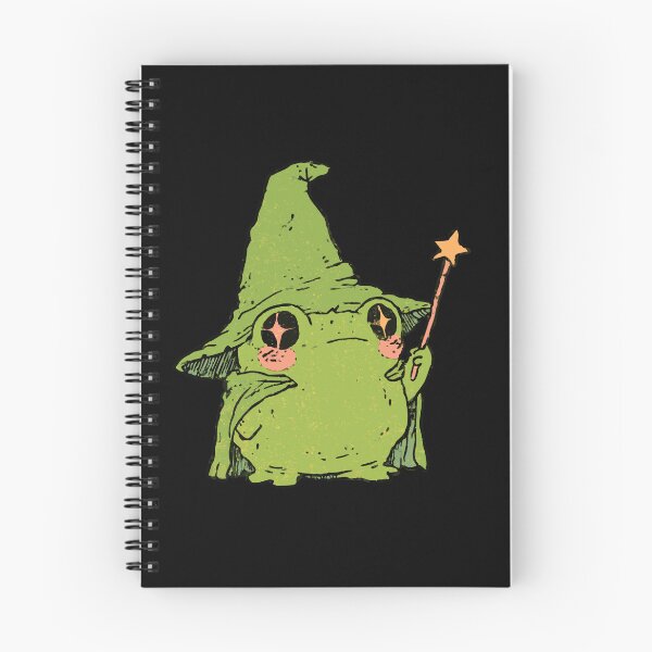 Item preview, CHIBI Wizard Frog Cute Magic Toad | Wholesome Fantasy Cottagecore Art designed and sold by kuwagatamushi.