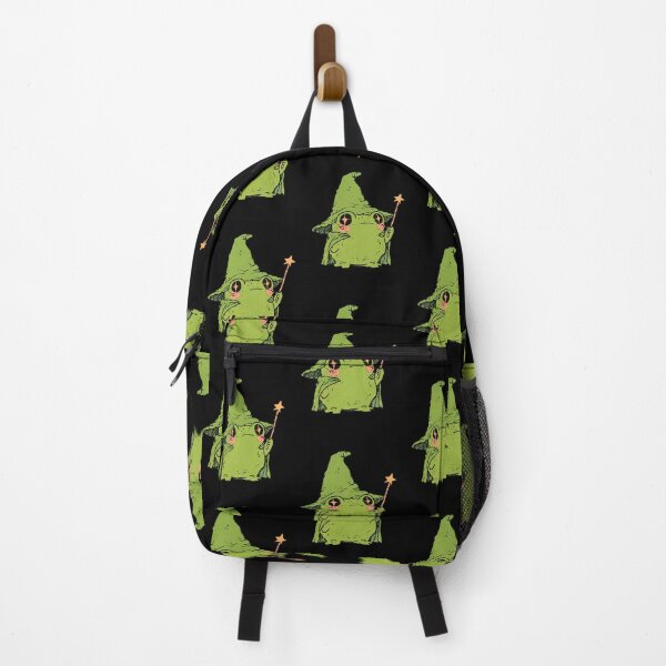 Item preview, CHIBI Wizard Frog Cute Magic Toad | Wholesome Fantasy Cottagecore Art designed and sold by kuwagatamushi.