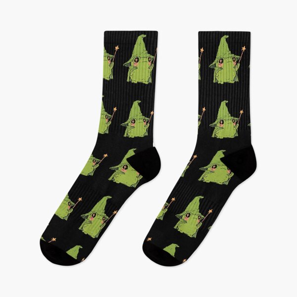 Item preview, CHIBI Wizard Frog Cute Magic Toad | Wholesome Fantasy Cottagecore Art designed and sold by kuwagatamushi.