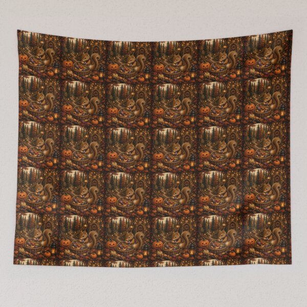 Item preview, A Squirrel Gathering Wrapped Candies designed and sold by Novel Works Studio.