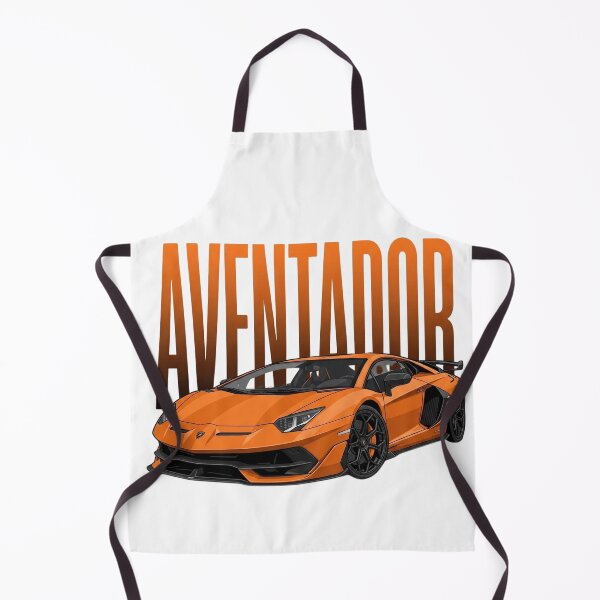 Item preview, Lamborghini Aventador SVJ Naranja Superdeportivo Italiano Arte Vectorial designed and sold by Motorline44.