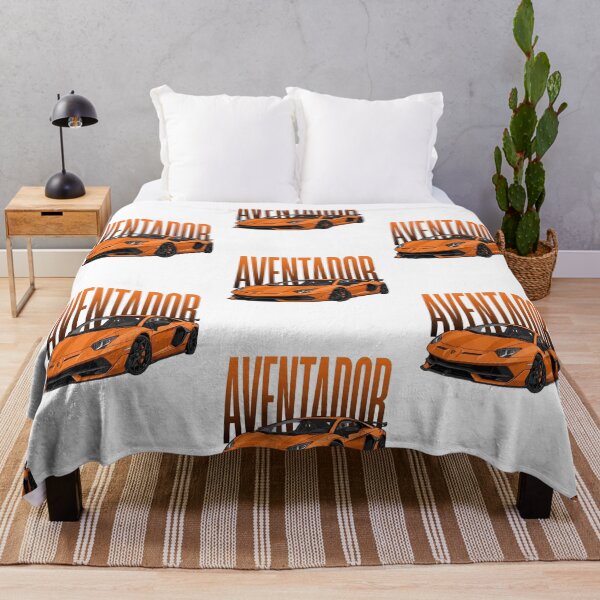 Item preview, Lamborghini Aventador SVJ Orange Italian Supercar Vector Art designed and sold by Motorline44.