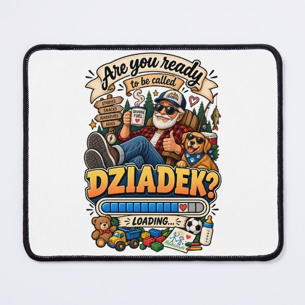 Item preview, Are You Ready To Be Called DZIADEK? Loading - Polish Grandpa Pregnancy Announcement Gift designed and sold by Neurospicy Trolls.