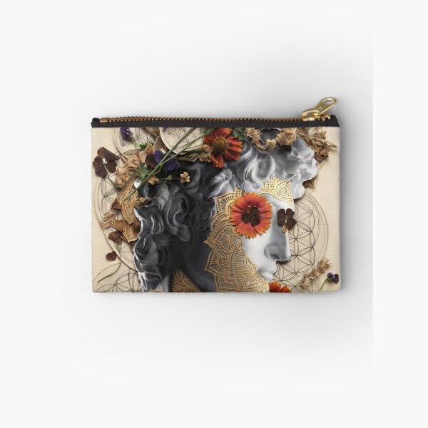 Item preview, Botanical Floral Statue Head designed and sold by Mystikos Art.