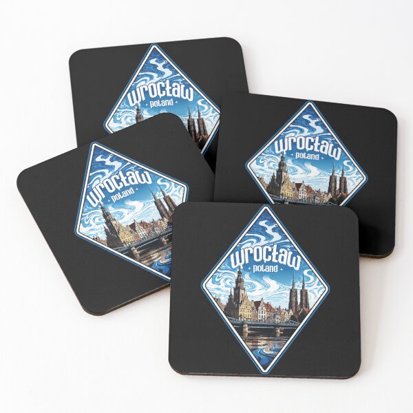 Item preview, Wroclaw City Poland Trippy Travel designed and sold by TomFrontierArt.