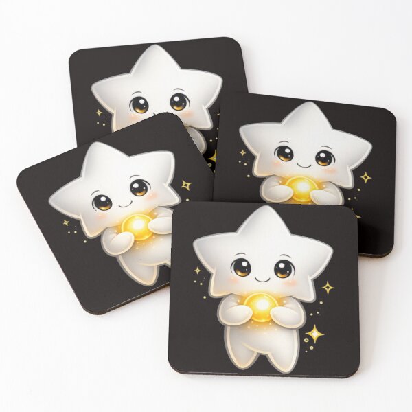 Item preview, Kawaii Magical Star Holding a Glowing Golden Orb - Cute Celestial Fantasy designed and sold by Be-You-Vibes.