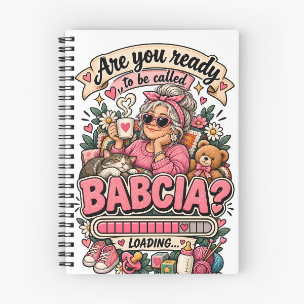 Item preview, Are You Ready To Be Called BABCIA? Loading - Polish Grandma Pregnancy Announcement Gift designed and sold by Neurospicy Trolls.