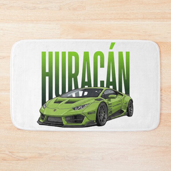 Item preview, Lamborghini Huracan GT3 Green Italian Supercar Vector Art designed and sold by Motorline44.