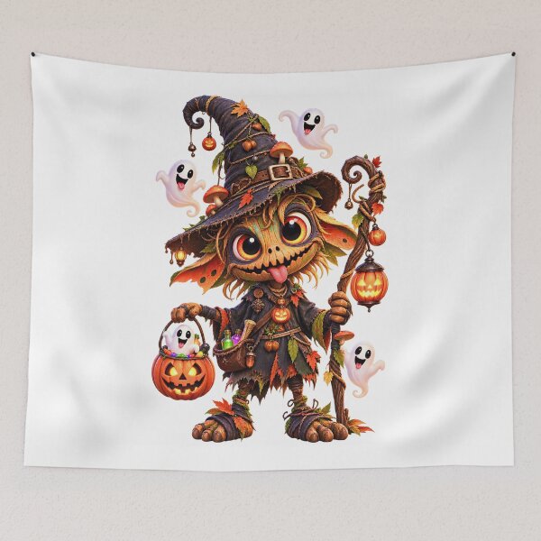 Item preview, Halloween Monster and Spooky Ghosts – Funny Scary Halloween designed and sold by ArtSpark Studio.