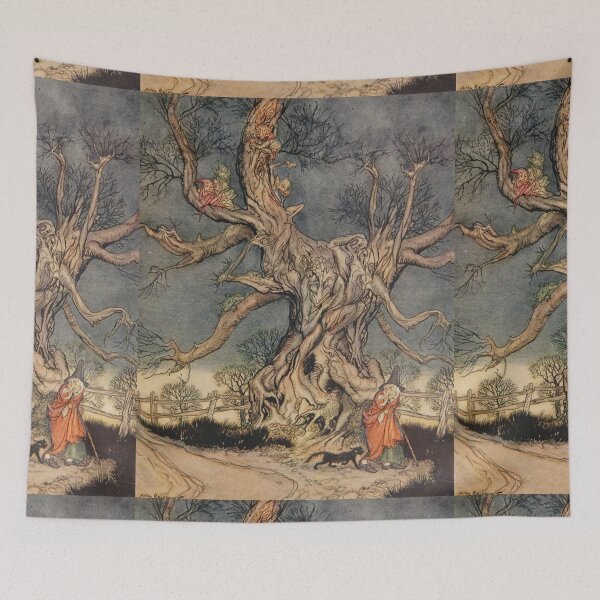 Item preview, Illustration from Sleepy Hollow - Arthur Rackham designed and sold by Vintage Designs +.