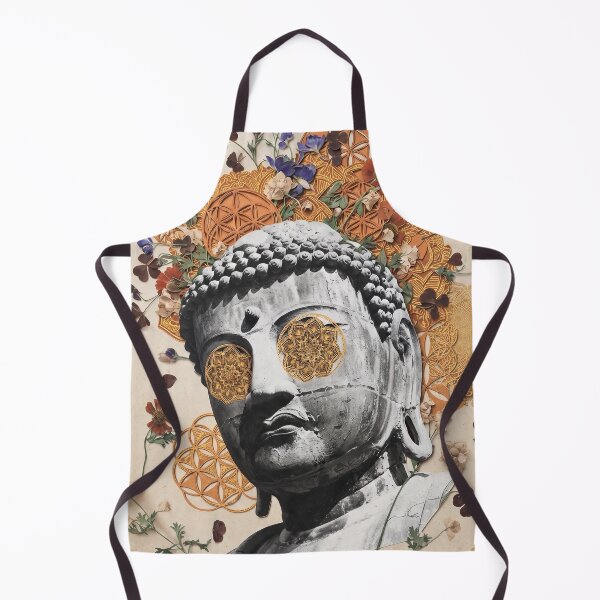 Item preview, Arte floral de cabezas de Buda designed and sold by Mystikos Art.