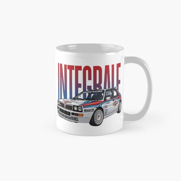 Item preview, Lancia Delta HF Integrale Martini Racing WRC Rally Car Vector Art designed and sold by Motorline44.