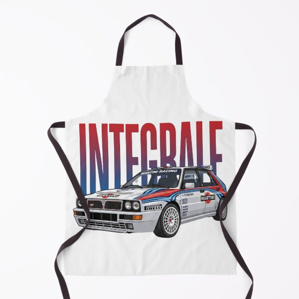 Item preview, Lancia Delta HF Integrale Martini Racing WRC Rally Car Vector Art designed and sold by Motorline44.