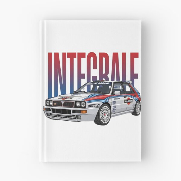 Item preview, Lancia Delta HF Integrale Martini Racing WRC Rally Car Vector Art designed and sold by Motorline44.