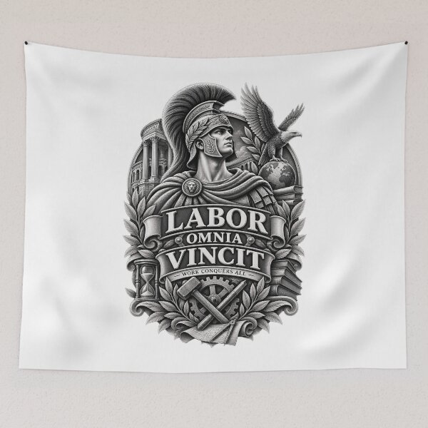 Item preview, Labor Omnia Vincit designed and sold by EASNFTCOL.