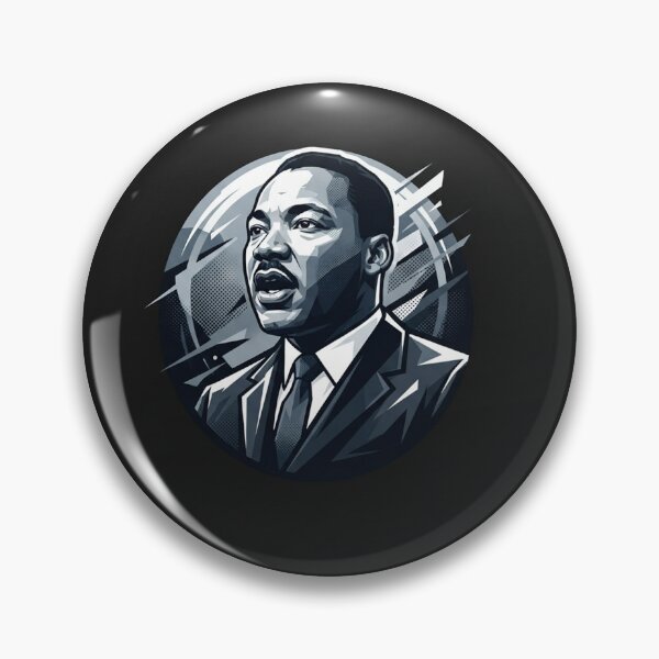 Item preview, Martin Luther King Junior vector portrait illustration designed and sold by Owcomm.