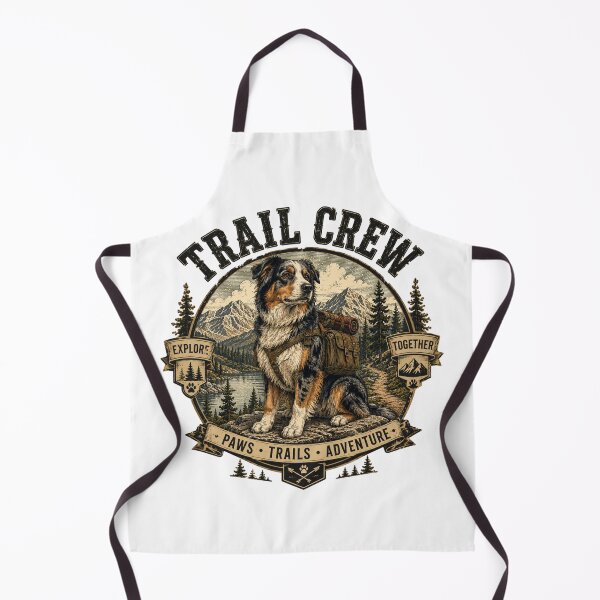 Item preview, Australian Shepherd Trail Crew Adventure designed and sold by ARDELVEX STUDIO.
